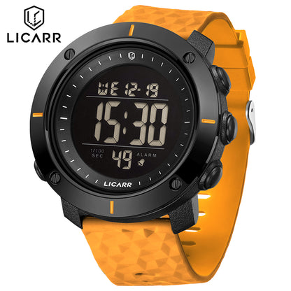 LICARR Brand Original Men's Watch Fashion light Sports Calendar Waterproof 9520