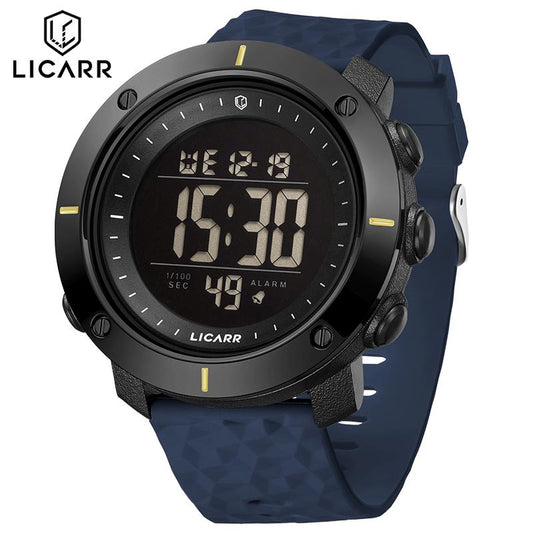 LICARR Brand Original Men's Watch Fashion light Sports Calendar Waterproof 9520
