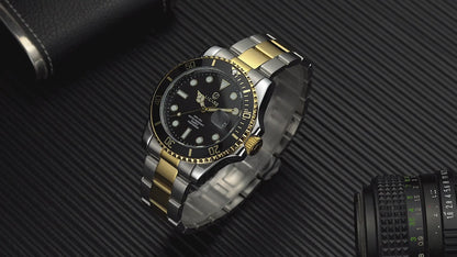 LICARR Original Waterproof Watches Mens Watch Fashion Luminous Calendar