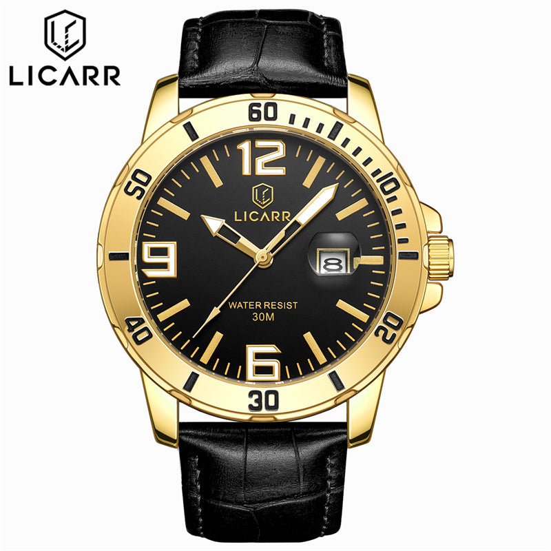 LICARR Brand Waterproof Watch Men Fashion Casual